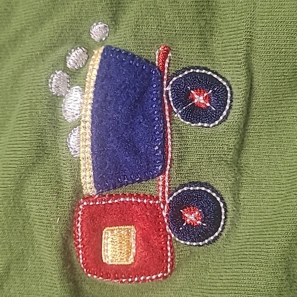 BABY BOY'S CARTER'S TRAIN ROMPER - Picture 2 of 5